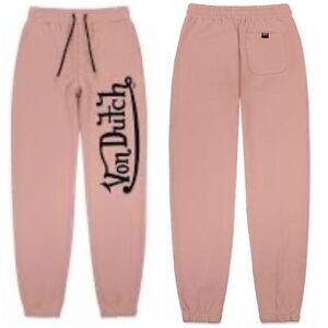 VON DUTCH - NWT - Ladies Size Small Von Dutch Joggers in Dirty Pink 🩷